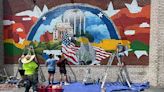 Community members step up to finish mural on Bubba's 33 resturant | Texarkana Gazette