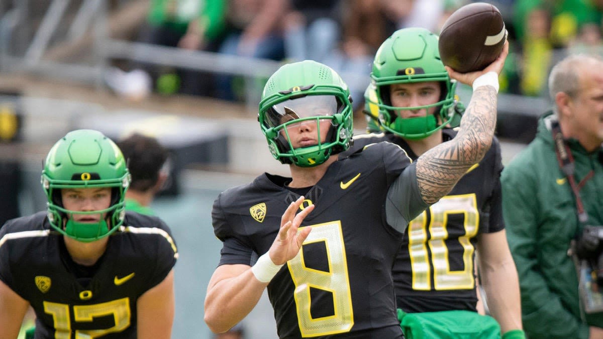 2024 Heisman Trophy odds: Oregon QB Dillon Gabriel draws even with Georgia QB Carson Beck as betting favorite