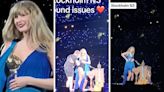 Vestido de Taylor Swift abre no palco durante passagem da ‘The Eras Tour’ pela Suécia - OFuxico