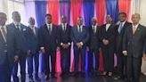 Members of Haiti’s new transitional presidential council.