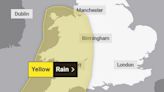 Met Office yellow weather warning for rain issued for North West
