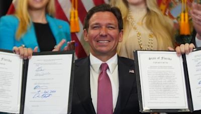 Una a una: las últimas leyes que firmó Ron DeSantis y que entran en vigor en Florida este 2024