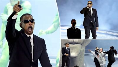 Will Smith crashes Coachella with a surprise ‘Men in Black’ performance with J Balvin