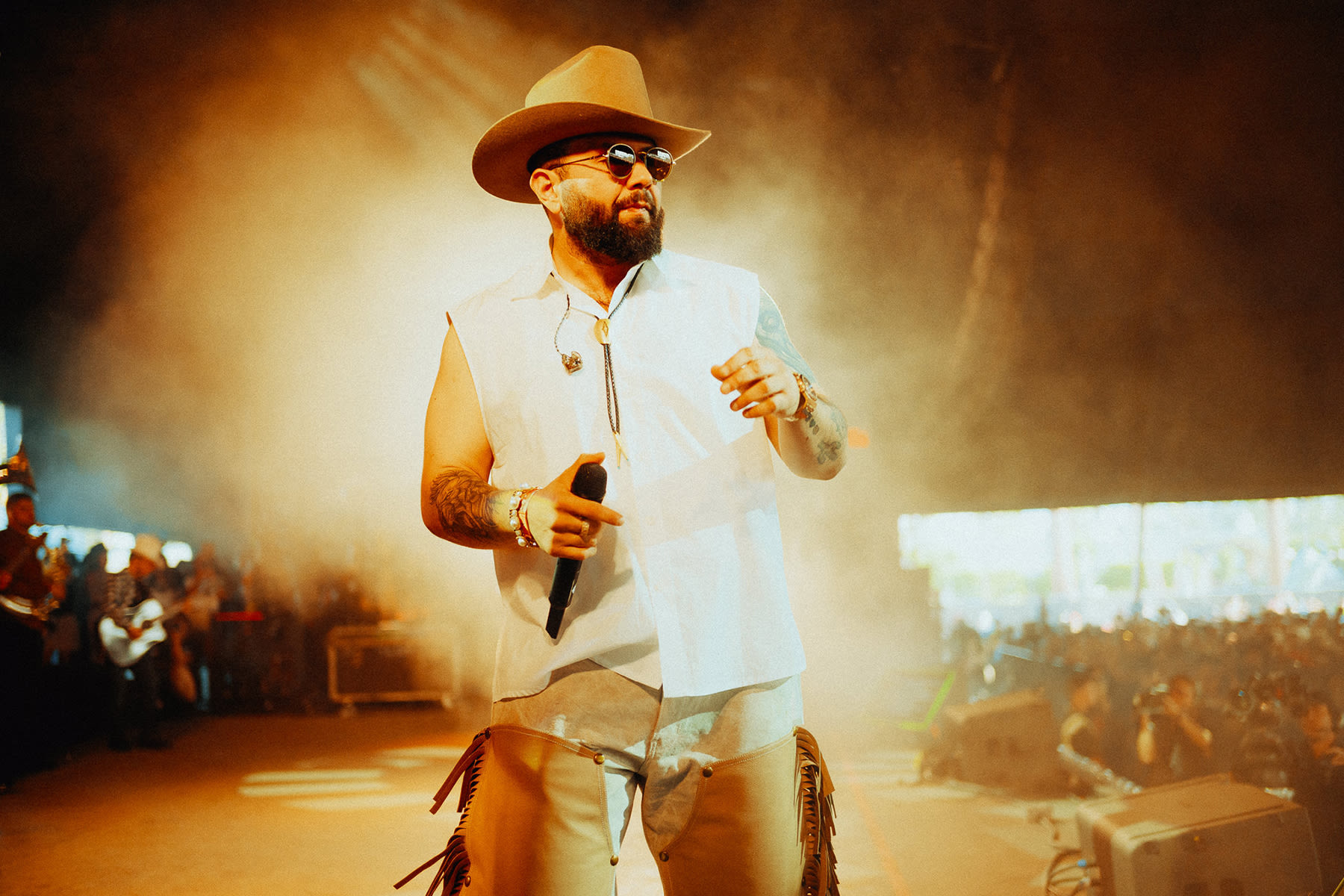 Carin León Made Country Music History at Stagecoach. He’s Just Getting Started