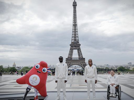 Podios reciclados e inspirados en la Torre Eiffel para los Juegos de París-2024