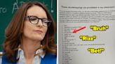 "The Gibberish Some Of You Choose To Use Is Improper English": This Teacher Is Going Viral For Punishing Students Who...