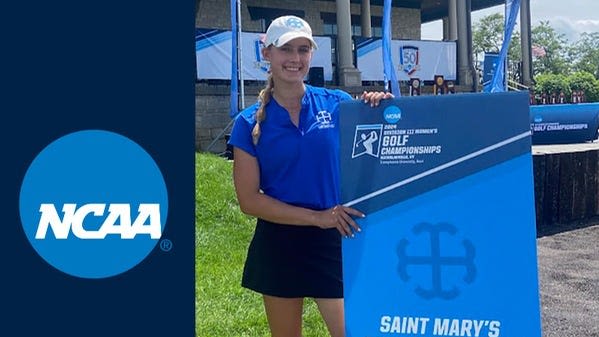 Saint Mary’s Julia Lizak closes with 78 in NCAA Women’s Division III golf