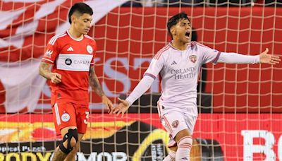 MLS: El curioso gol que se presentó en el duelo Orlando vs. Chicago