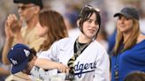 Billie Eilish dances to her own song, 'Bad Guy,' at Dodgers game