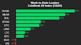 DOGE and NEAR Lead CoinDesk 20 Gainers: CoinDesk Indices Market Update