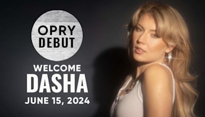 Country-Pop Sensation Dasha to Make Grand Ole Opry Debut in June