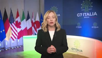 Giorgia Meloni: "Me honra que el Papa Francisco participe en la reunión del G7"