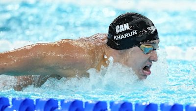 Canadian swimmer Ilya Kharun wins bronze in men's 200m butterfly