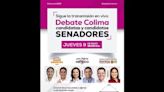 Cancelan debate entre candidatos al Senado en Colima