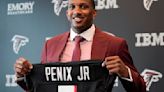 Michael Penix Jr. ready to take the field for Falcons at rookie minicamp