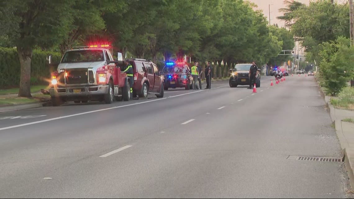 Hillsboro police investigate deadly crash Southwest Baseline Street