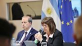 Iniciativa. La ministra Bullrich presentó un programa internacional para prevenir casos de trata de personas