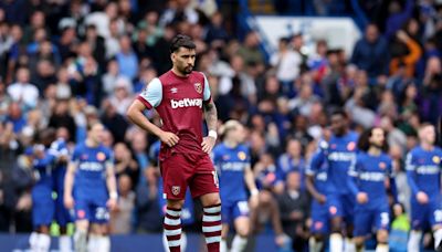 West Ham player ratings vs Chelsea: Lucas Paqueta's form falls off a cliff as disinterested Hammers thrashed