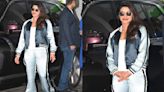 Priyanka Chopra keeps her airport look casual and cool in co-ord set with sporty sneakers