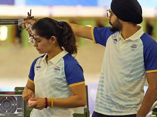 Paris Olympics: Manu Bhaker and Sarabjot Singh give hope of another medal after qualifying in 10 m air pistol final - The Economic Times