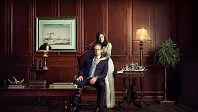 Demi Moore, Jon Hamm sizzle as oil tycoon couple in 1st pics from Yellowstone' creator's new show