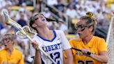 Which central Ohio high school lacrosse players earned all-state and All-American honors?