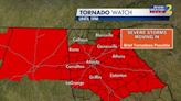 LIVE UPDATES: New tornado watch issued, severe thunderstorm warnings in effect