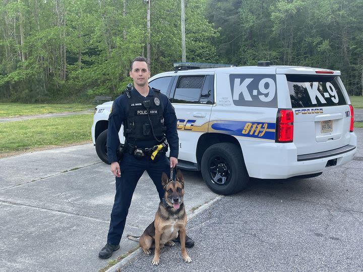 VBPD K9 receives armored vest from nonprofit