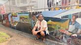 Serangoon North got its first street art mural, and it's full of heart