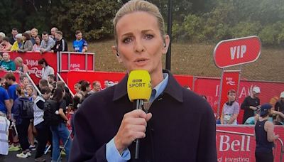 Gabby Logan breaks BBC Great North Run coverage for 'very sad news'