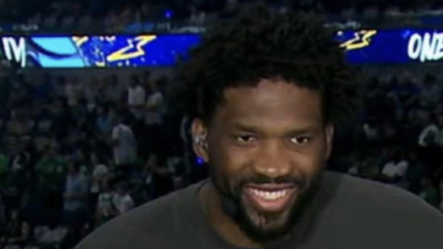 NBA Fans Noticed Joel Embiid Subtly Glancing at Paul George While Discussing 76ers' Plans