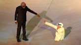 Oscar-winner Morgan Freeman helps open Qatar World Cup