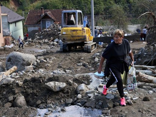 At least 22 people dead in devastating floods in Bosnia