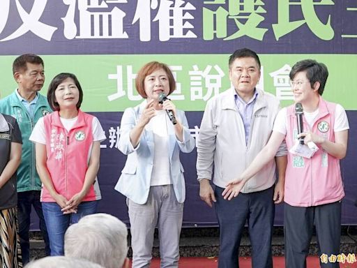 反濫權護民主台中宣講 何欣純批韓國瑜最不公正立法院長