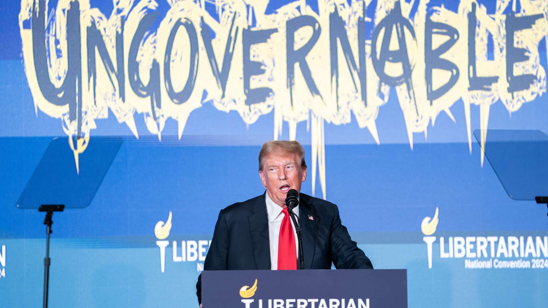 Libertarians Booed Donald Trump Because He Isn't Libertarian