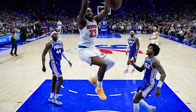 Mitchell Robinson has ankle injury, leaving Knicks without another key player in postseason