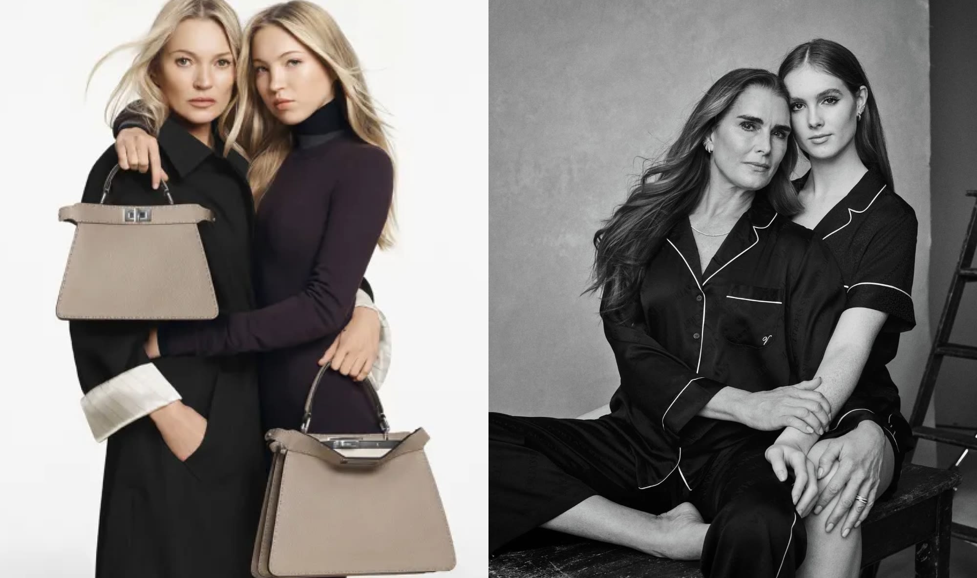 Kate Moss, Brooke Shields and More Supermodel Moms Who’ve Worked With Their Daughters