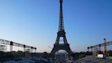 FOTOS: Los anillos olímpicos llegan a la Torre Eiffel