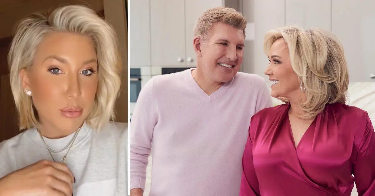 Savannah Chrisley 'Broke Down' in Tears Night Before Imprisoned Parents Todd and Julie's Oral Arguments Hearing