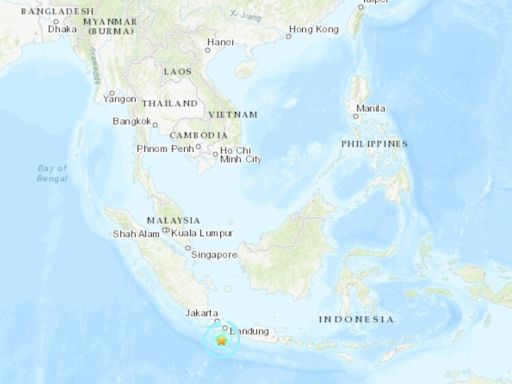 印尼爪哇島外海地震規模6.5 首都雅加達有感