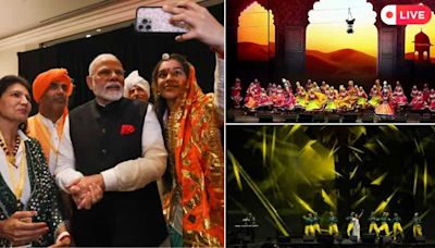 LIVE: Early Diwali in New York ahead of PM Modi's address to Indian diaspora