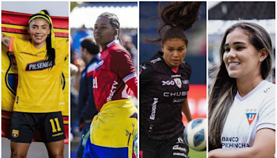 La Superliga Femenina de fútbol de Ecuador tiene sus figuras