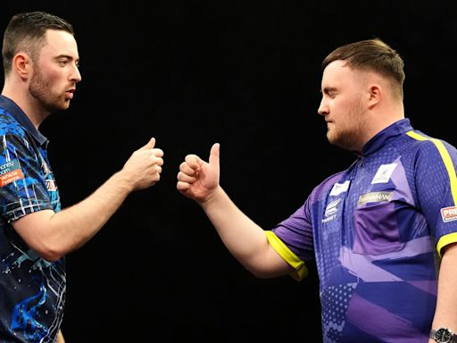 Swiss Darts Trophy: Luke Humphries gets the better of teenager Luke Littler in repeat of World Championship final