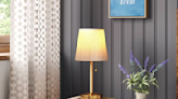 'Warm and classy': Brighten up a dark corner with this tiny $12 lamp from Target