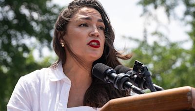 AOC Slams Effort to Oust Biden in Lengthy Livestream