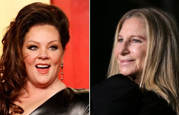 Melissa McCarthy is thrilled Barbra Streisand knows she exists