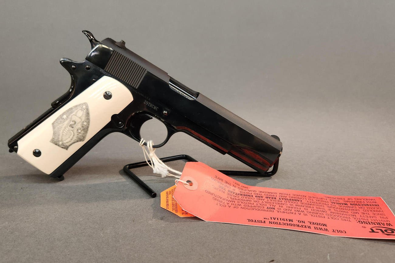 Colt Pistol, Ka-Bar Knives, Luxury Watch: Marine Corps Commandant Al Gray's Belongings Up for Auction