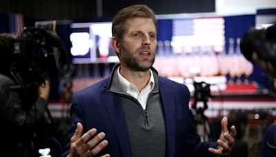 Eric Trump Mocked After Talking of Dad’s ‘Stamina’