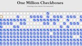 One Million Checkboxes Creator Dubs It 'Dumbest Website of All Time' – and Proof the Internet Can Still Be Fun