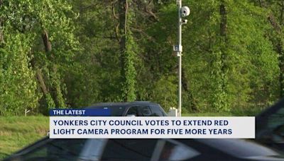 Yonkers City Council votes to extend red light camera program for another 5 years